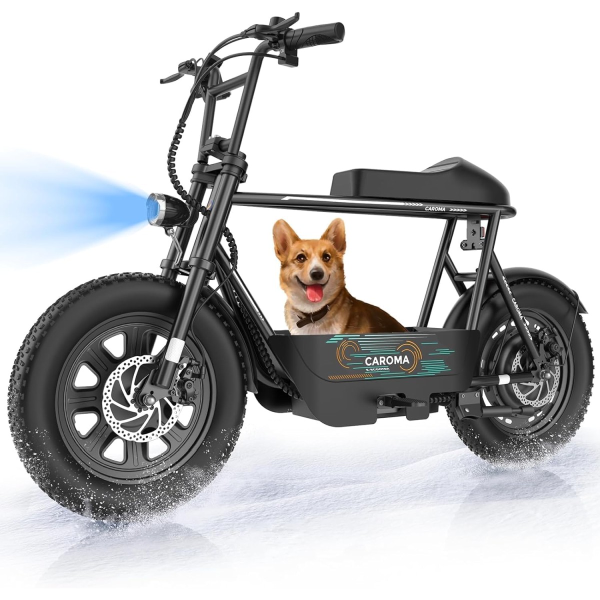 Caroma Electric Scooter for Adults, 800W Motor Up to 25 MPH & 25 Miles, APP Control, 10
